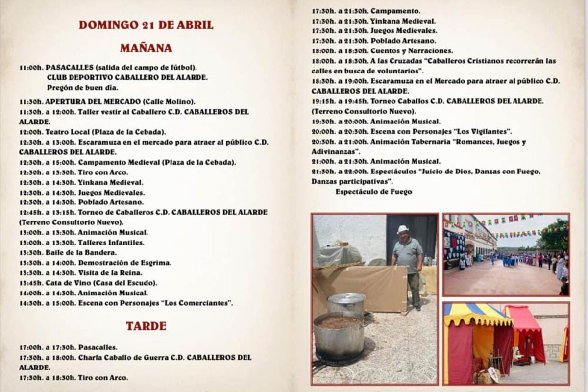 jornadas renacentistas de cebolla