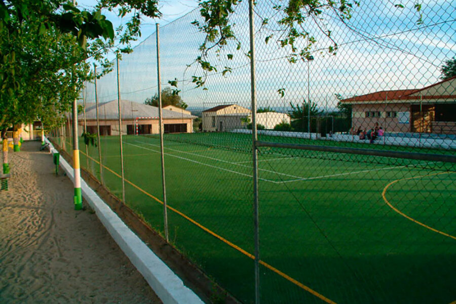 polideportivo de cebolla pista exterior