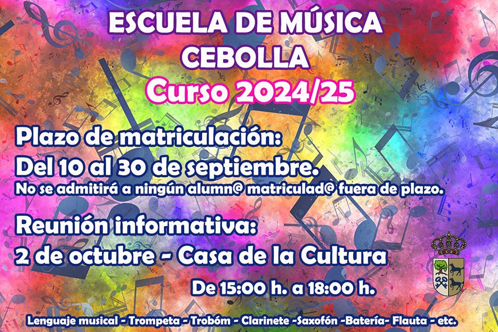 escuela de musica cebolla curso