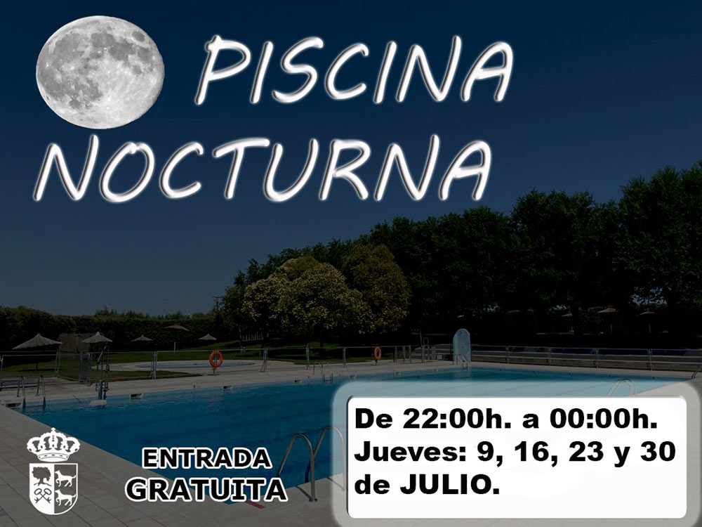 piscina nocturna cebolla