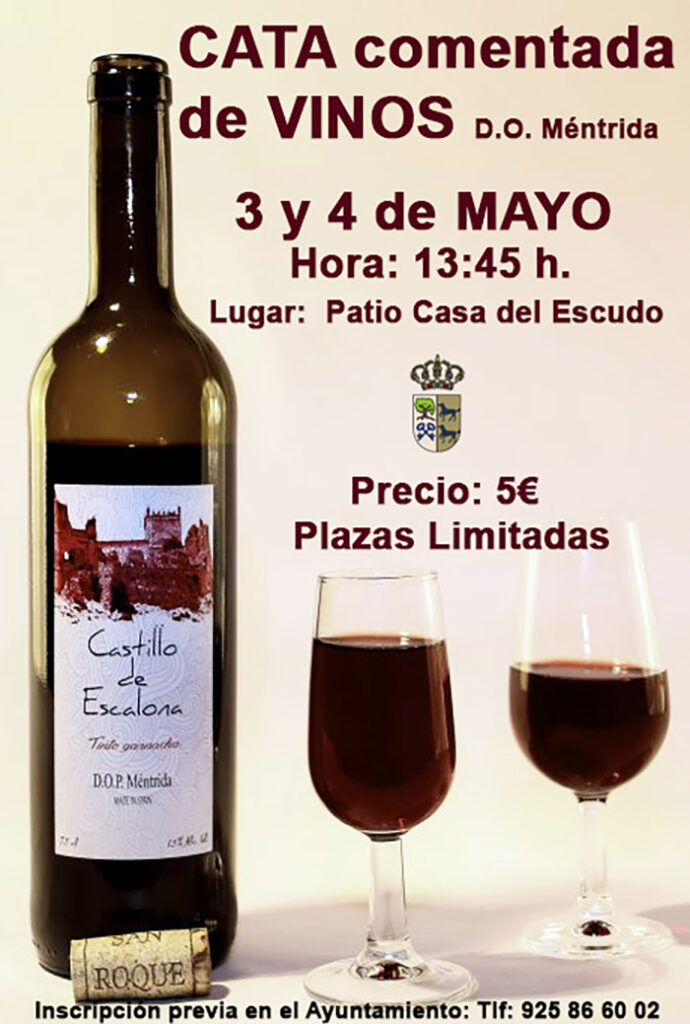 cata de vinos jornadas renacentistas en cebolla