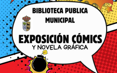 exposicion comics en la biblioteca municipal de cebolla