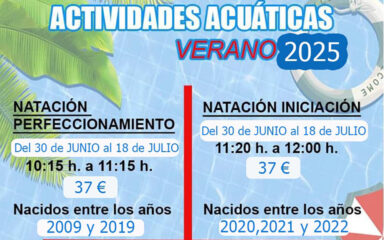cursos natacion piscina municipal de cebolla