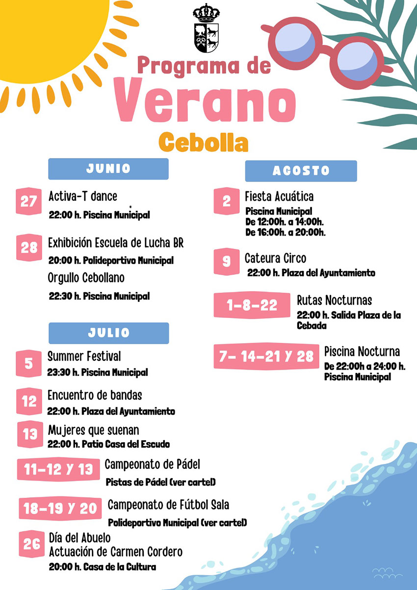 programa de verano cebolla