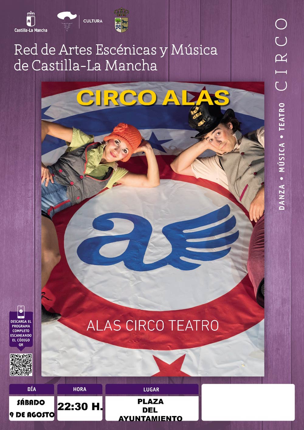 circo danza en cebolla agosto