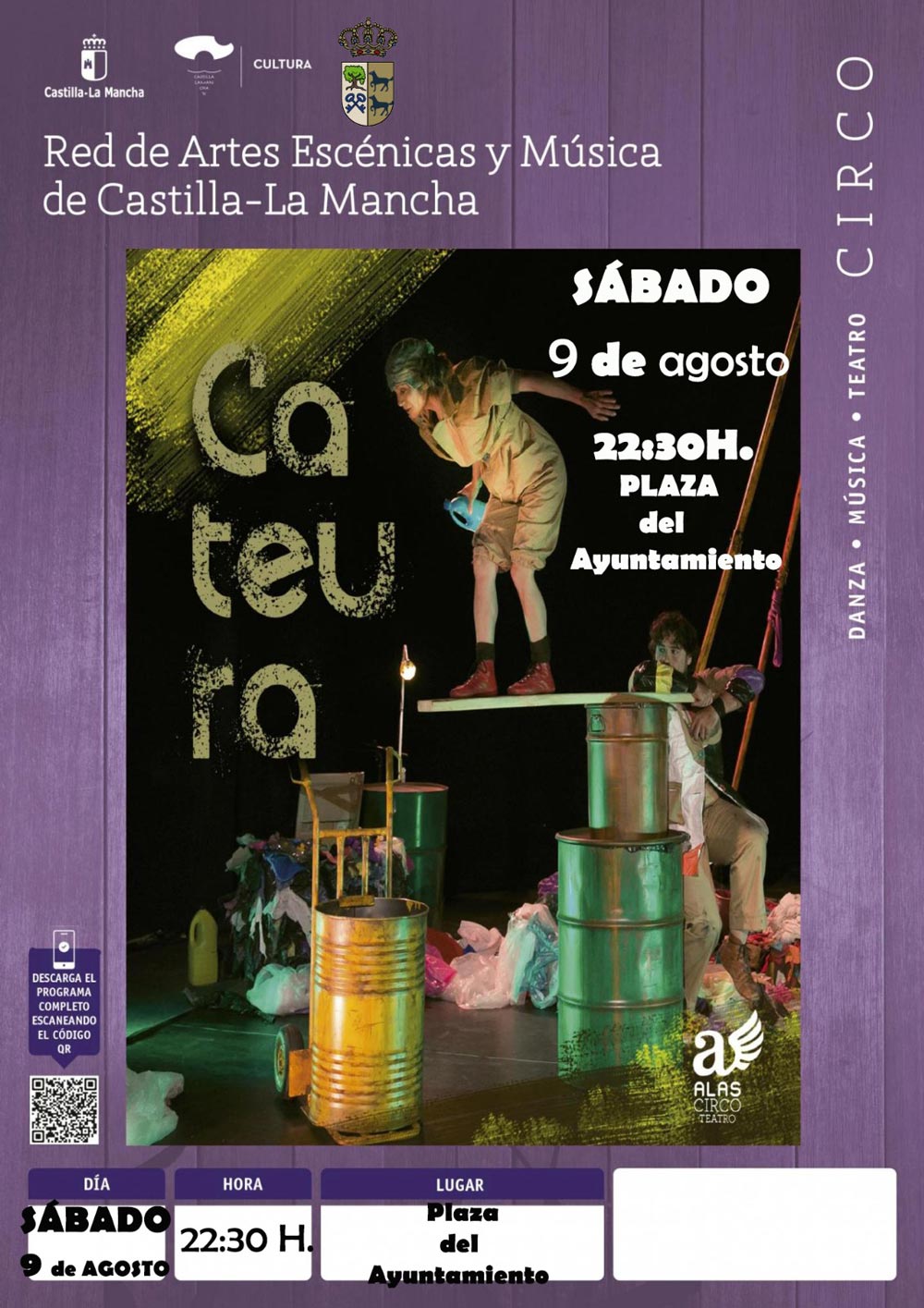 circo teatro en cebolla agosto
