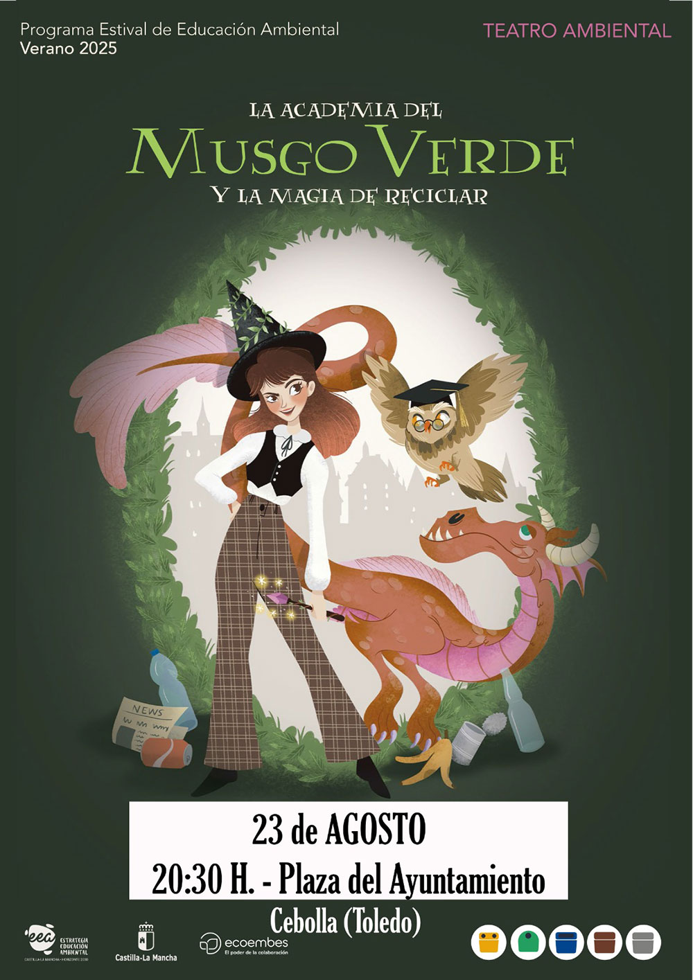 teatro educacion ambiental verano en cebolla