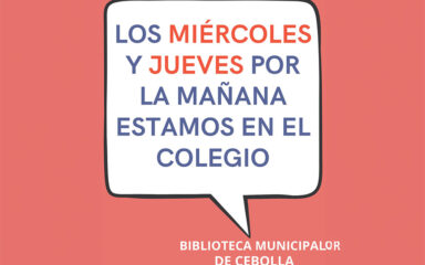 horario otono invierno biblioteca municipal cebolla