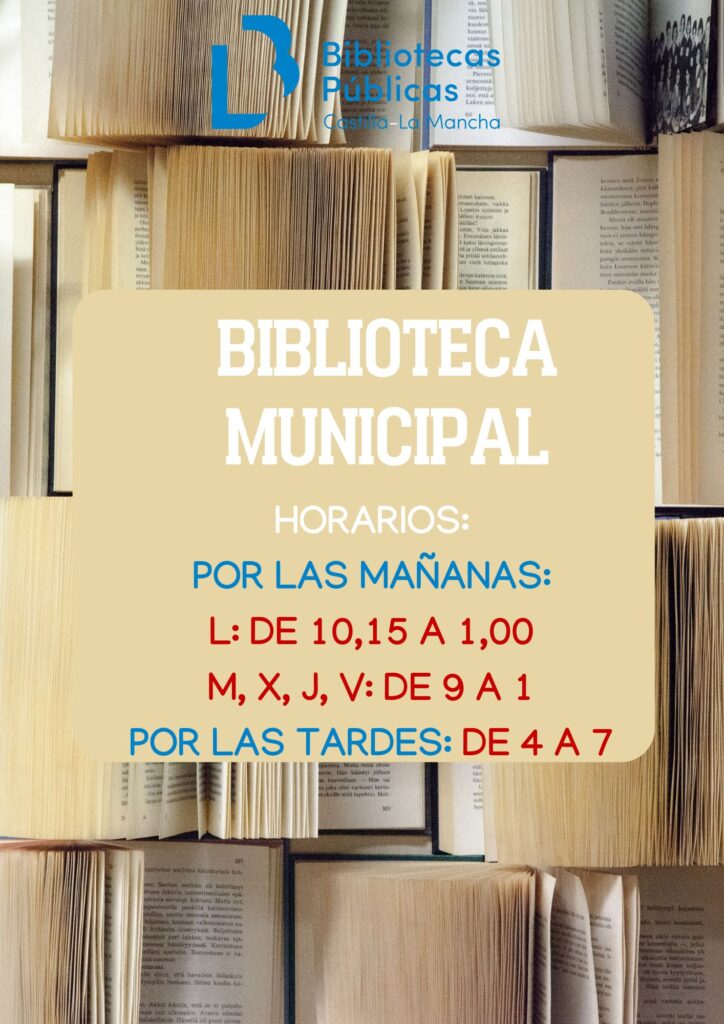 horario otono invierno biblioteca municipal cebolla