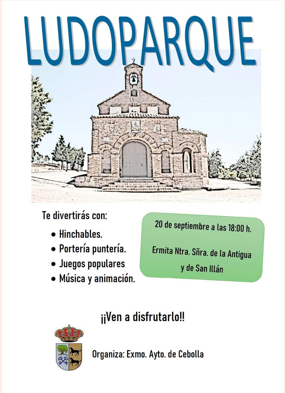 ludoparque en san illan fiestas cebolla