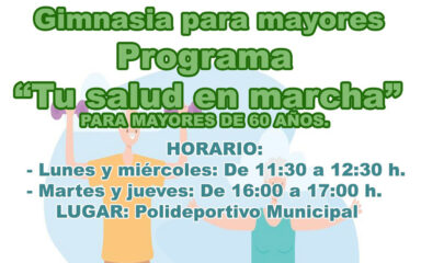 programa salud en marcha y danza en cebolla