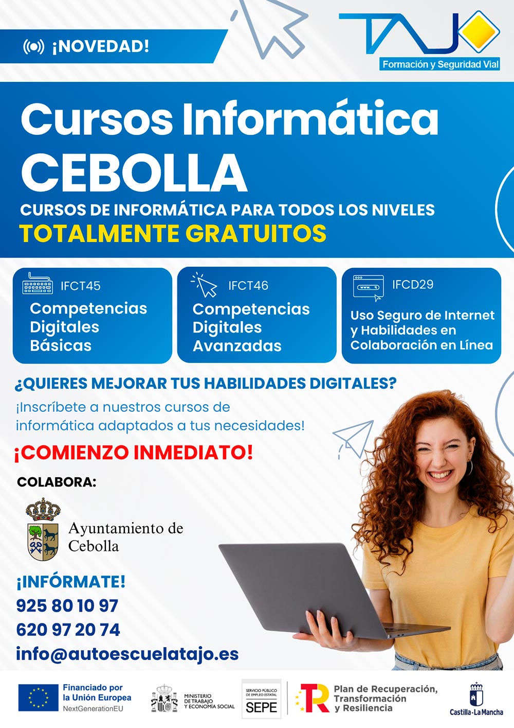 curso de informatica gratuito en cebolla
