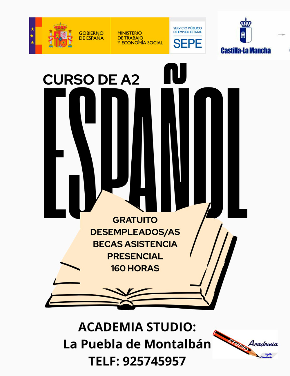 curso para aprender español en cebolla