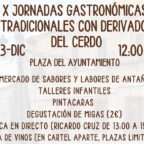 jornadas gastronomicas derivadas del cerdo dic