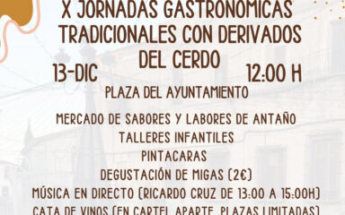jornadas gastronomicas derivadas del cerdo dic