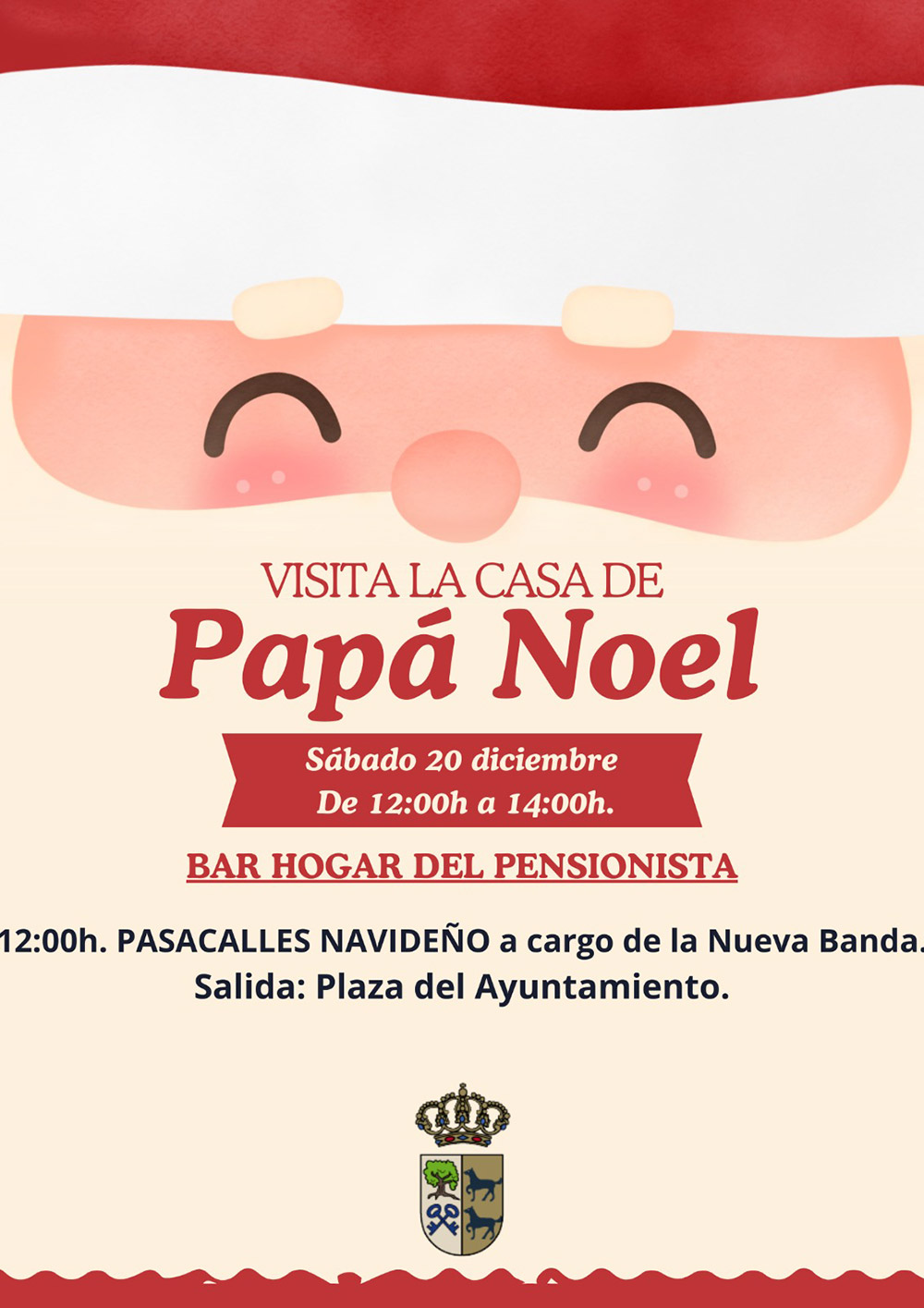 visita papa noel navidad dic a