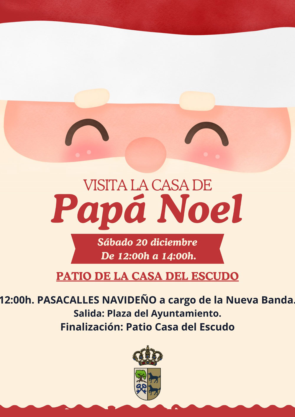 visita papa noel navidad dic
