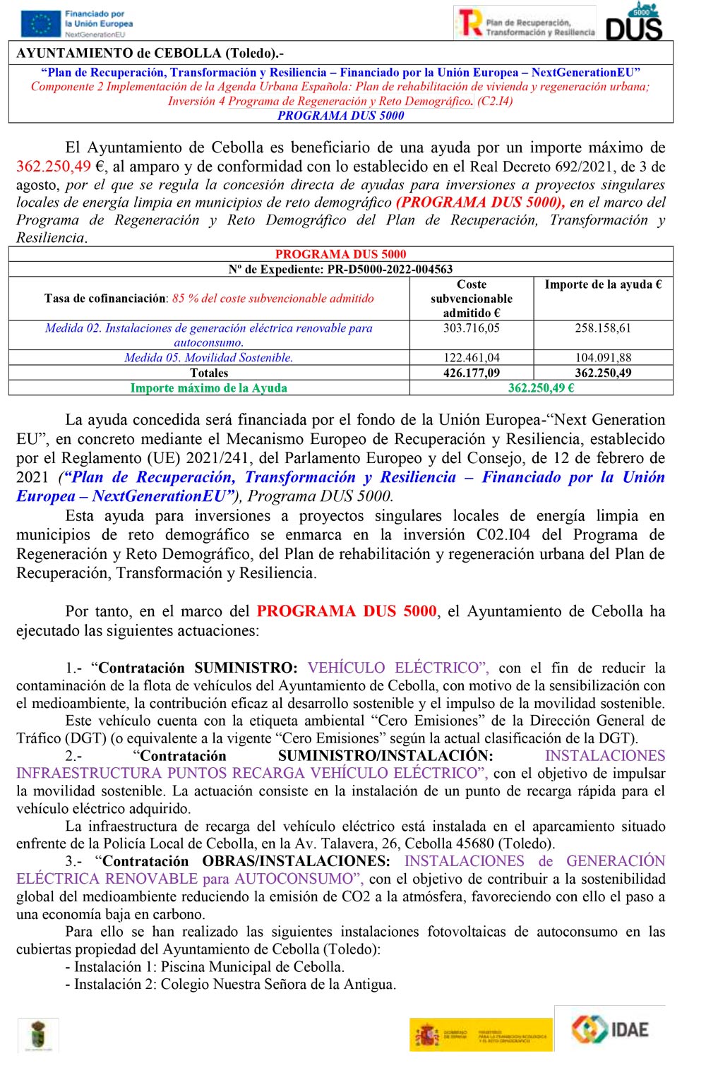 programa dus cebolla