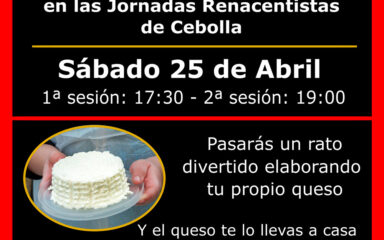 taller de quesos en cebolla