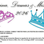 Reina, Damas y Mister de las Fiestas Cebolla 2026