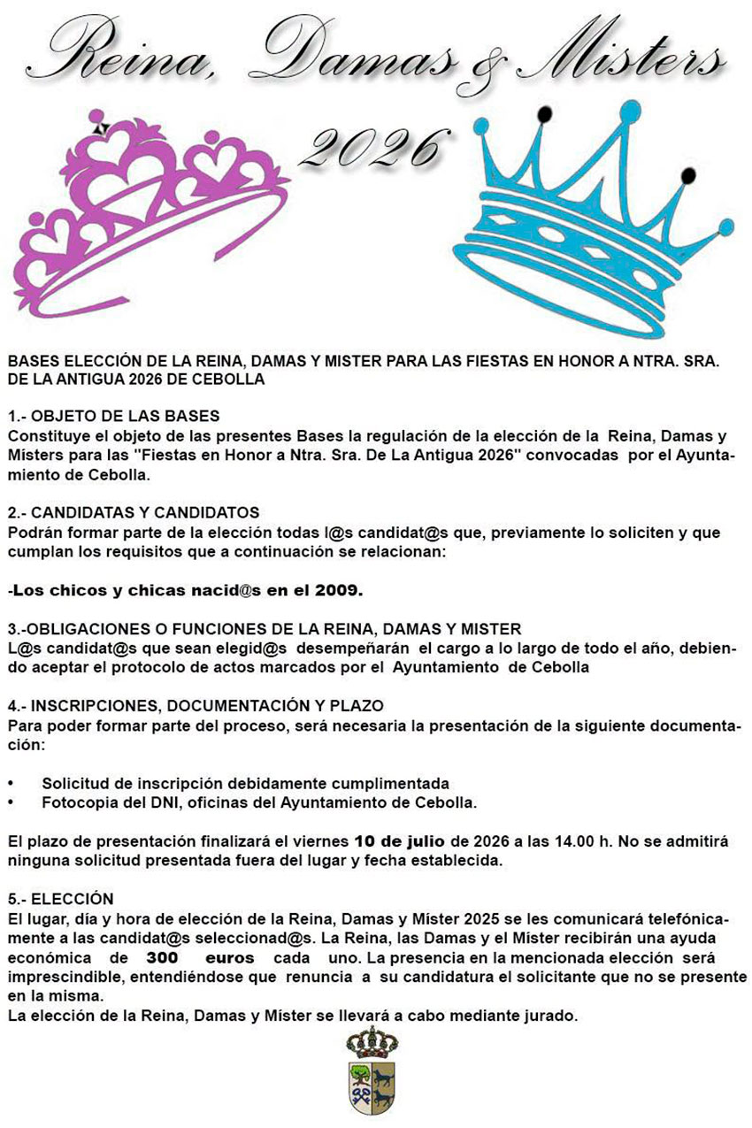eleccion reina damas mister cebolla
