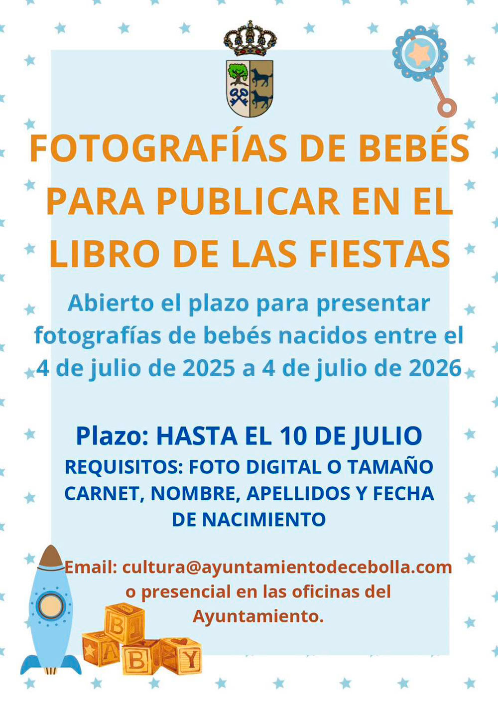 fotografias bebes libro fiestas cebolla