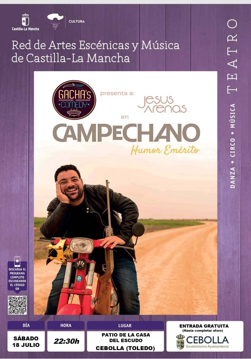 espectaculo de humor campechano cebolla